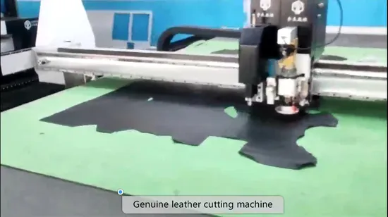 Cheap Digital CNC Vinyl Sticker Paper Label Vibrating Knife PU Artificial Leather Belt Cutting Machine for Genuine Leather Bag/Shoes/Footwear